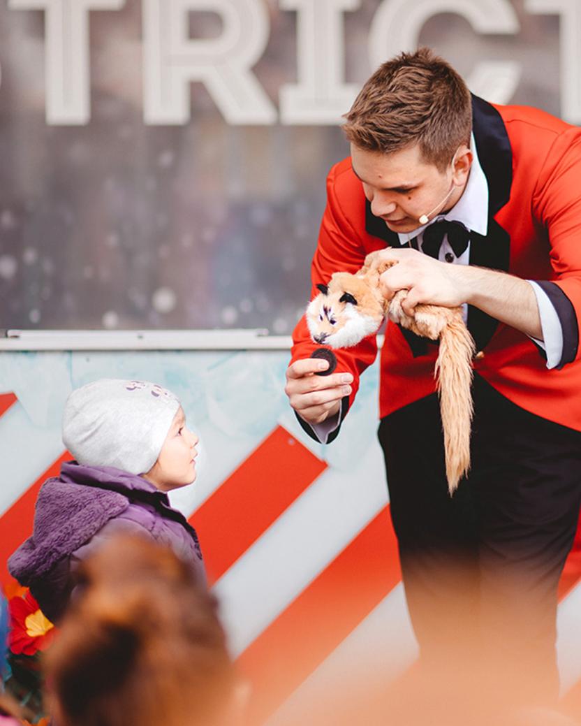 Beograd, Coca Cola New Year District, Novogodišnja predstava